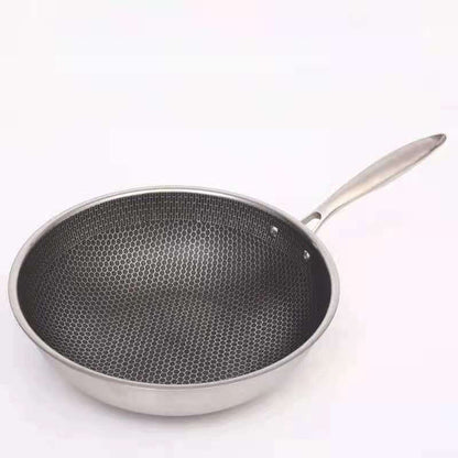 Antihaft-Bratpfanne 28cm - Edelstahl Induktion - Kratzfest