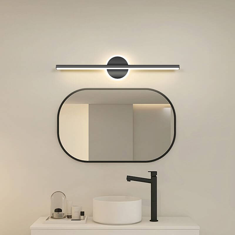 Moderne LED-Wandleuchte - rund &quadratisch