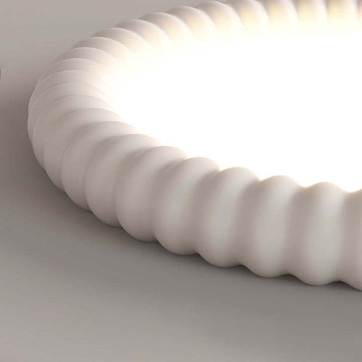 Plafonnier LED moderne - design ondulé