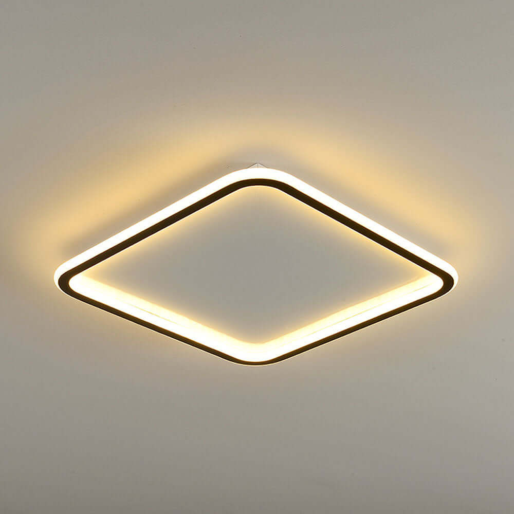 Quadratische LED Deckenleuchte