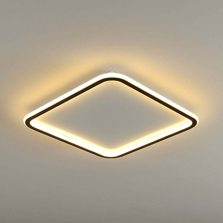 Quadratische LED Deckenleuchte