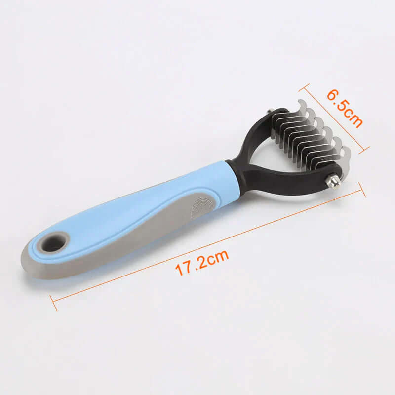 Peigne démêlant double face pour animaux de compagnie