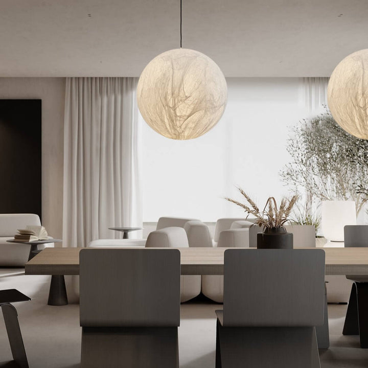 Mondseiden Pendelleuchte - Modernes Design
