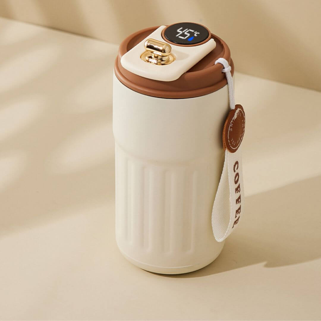 Mug isotherme 450 ml avec affichage LED de la température