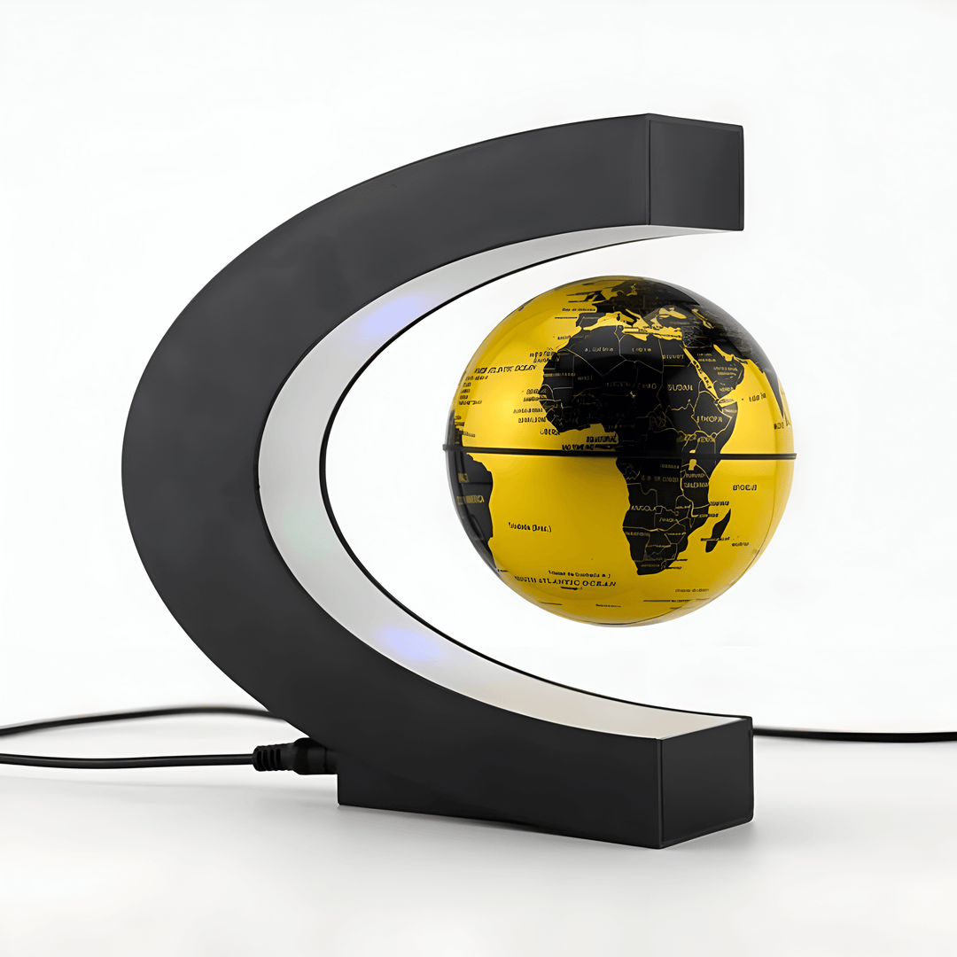 Globe flottant avec LED