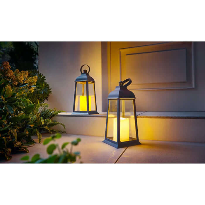 LED-Laterne - Stimmungsvolle Gartenbeleuchtung