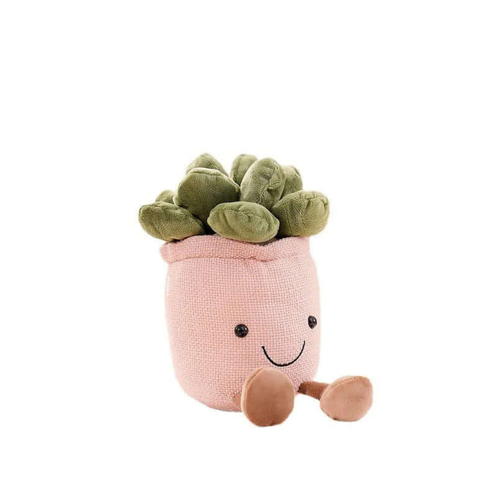 Peluche fleur câline - compagnon d'oreiller doux