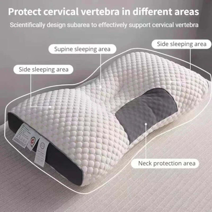 Orthopädisches Kopfkissen mit Massagefunktion