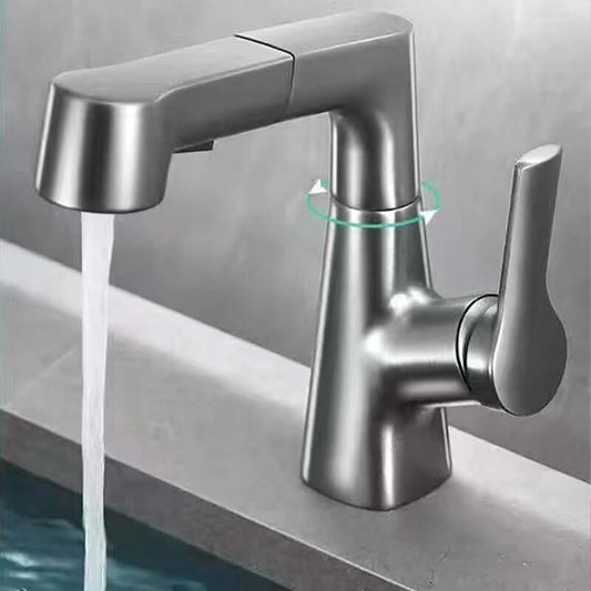 Mitigeur de lavabo avec douchette extractible