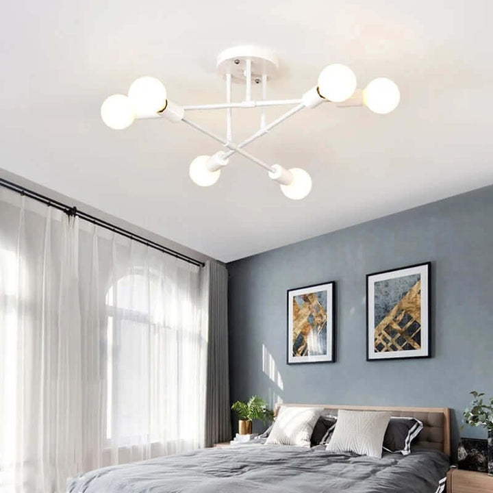 LED Deckenleuchte  Metall Designleuchte