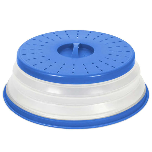 Couvercle pliable en silicone pour micro-ondes - protection anti-éclaboussures