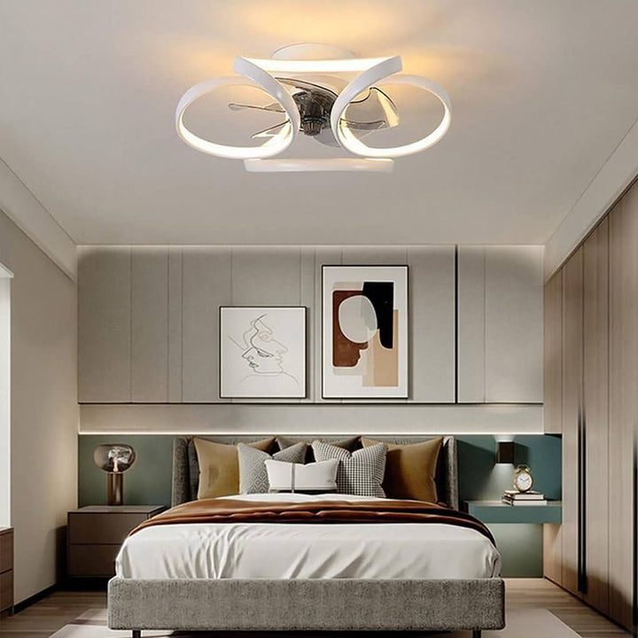 Moderne LED Deckenventilator