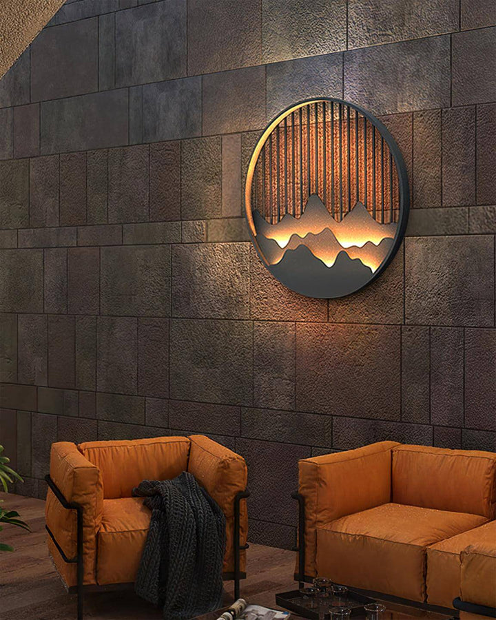 Applique murale LED d'extérieur, étanche, design moderne