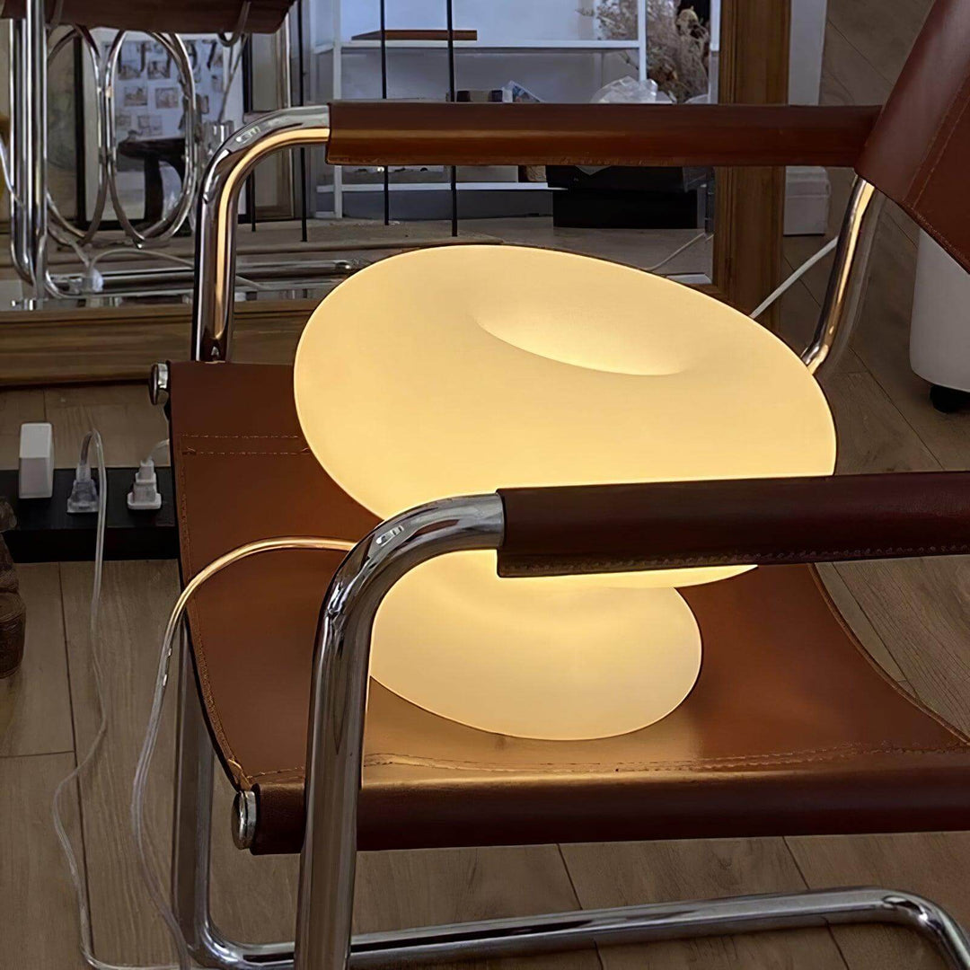 Lampe de table Donut design moderne éclairage intérieur LED