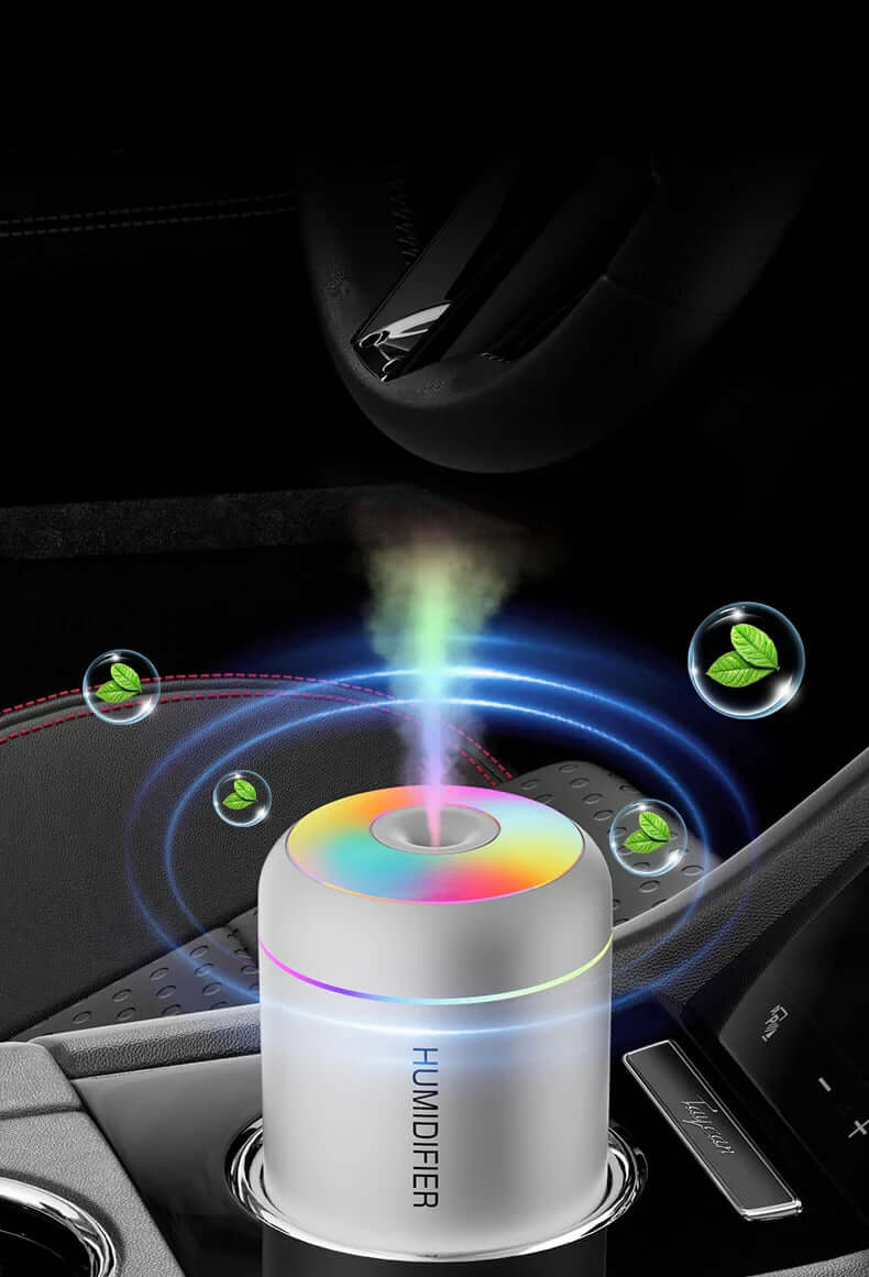 Kompakter USB Luftbefeuchter mit Aromafunktion