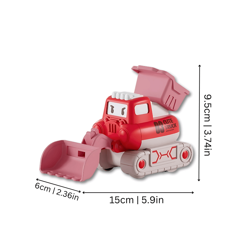 Kinder Spielzeug Baufahrzeuge Set – Mini-Bagger & Co.