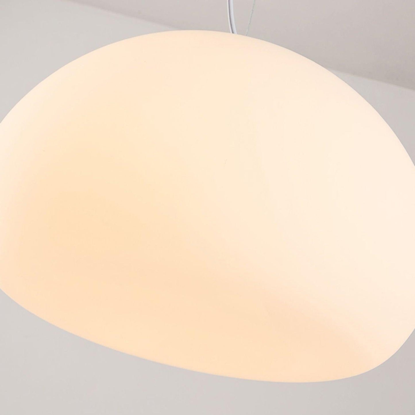 Moderne Glas-Pendelleuchte