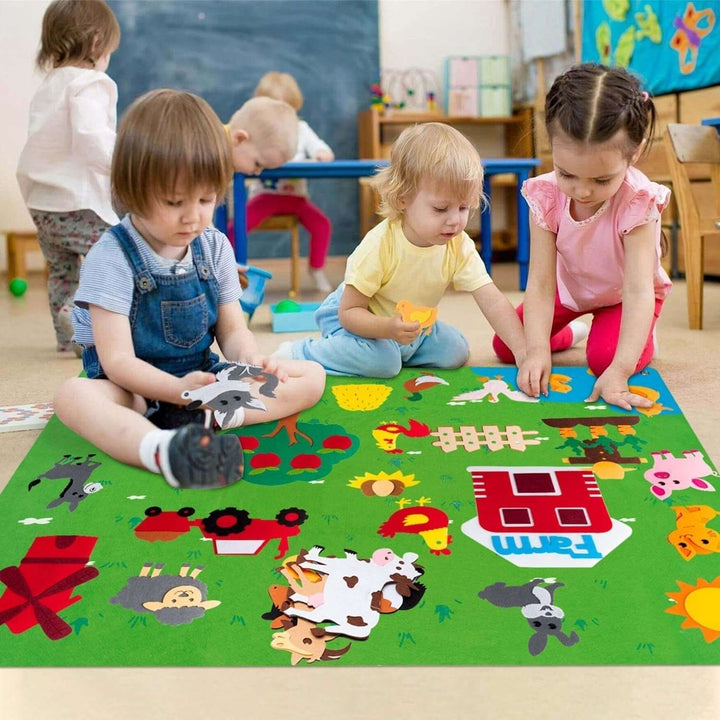 Kinder Filzspiel-Set - Fantasievolles Rollenspiel