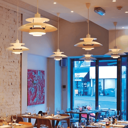 LED Pendelleuchte Modern Bunt Metall Design