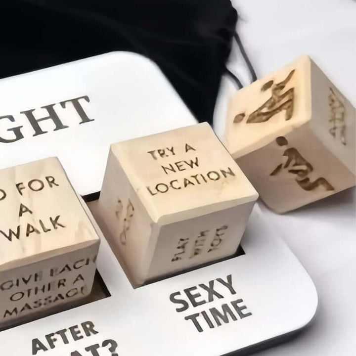 Paar-Würfelspiel für Date-Nights - Romantik & Spaß