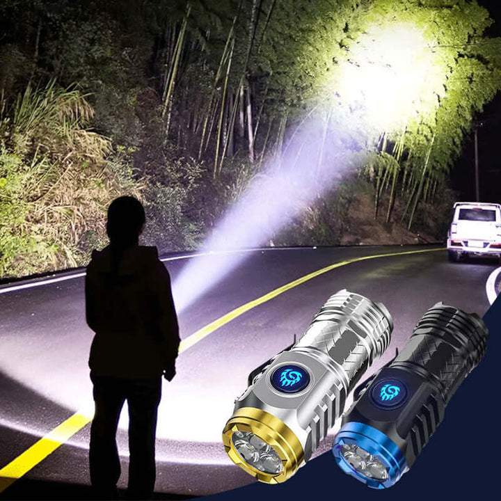 Kompakte LED Taschenlampe - Vielseitig & Leistungsstark