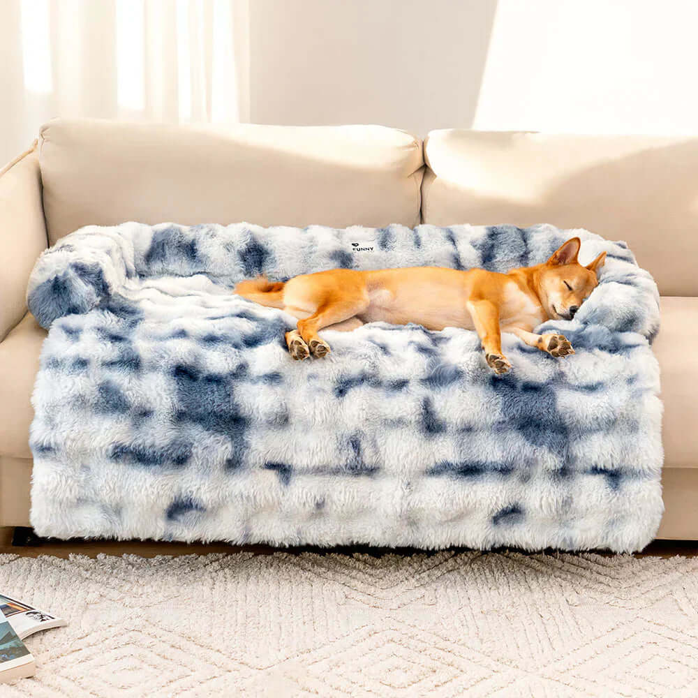 Couverture de canapé pour chien en peluche PlushNest