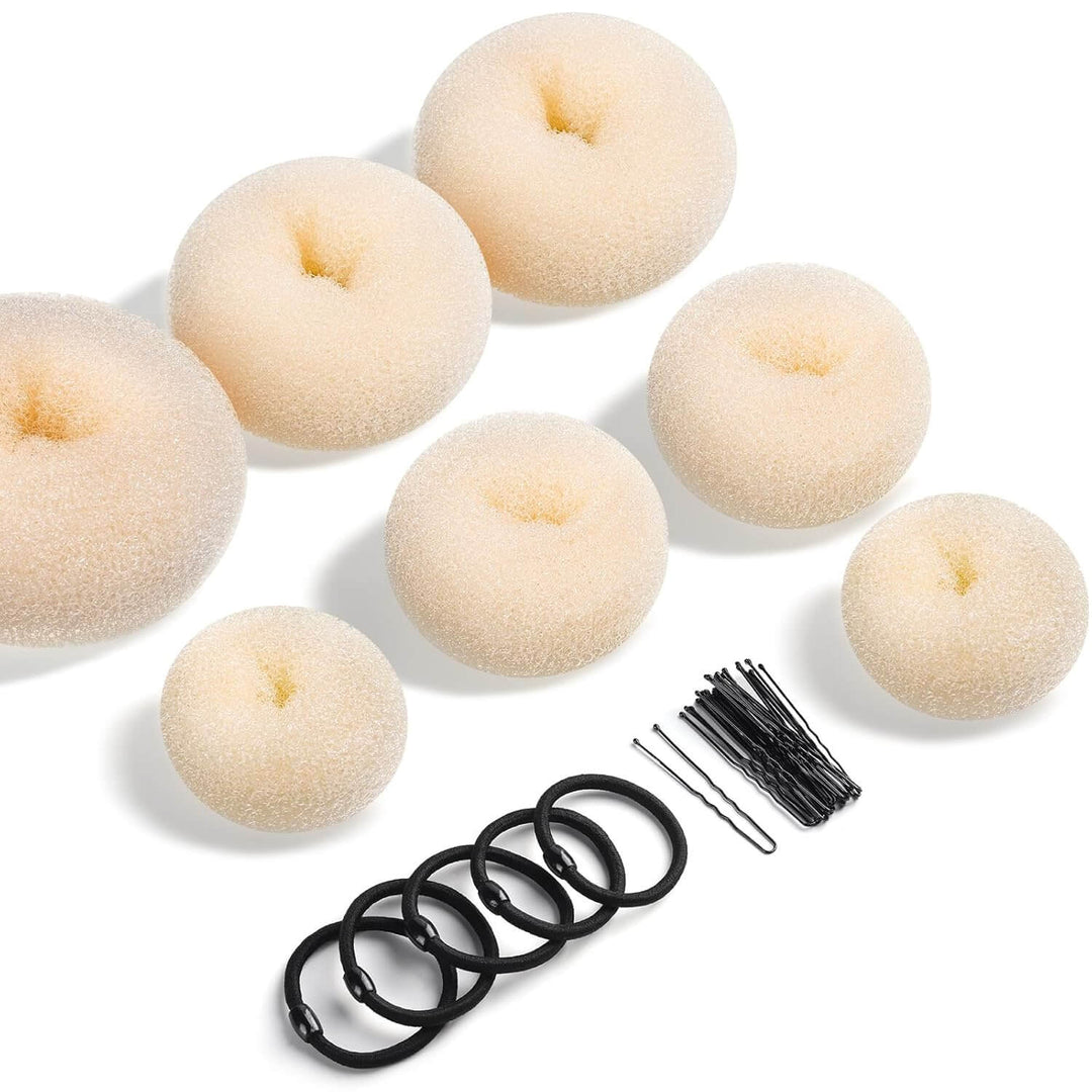 Duttkissen Set - 7 Größen für Volumen & Styling