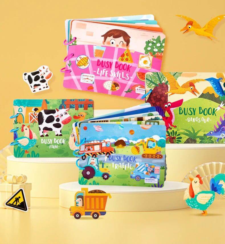 Sinnesbuch für Babys -Spielerisches Entdecken & Lernen