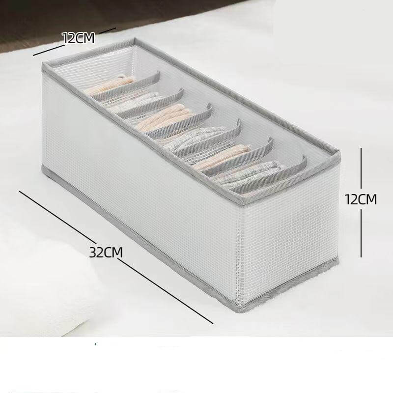Boîte à vêtements pliable avec compartiments - système d'organisation