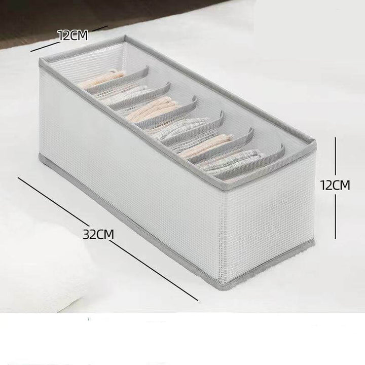 Boîte à vêtements pliable avec compartiments - système d'organisation