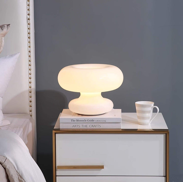 Lampe de table Donut design moderne éclairage intérieur LED