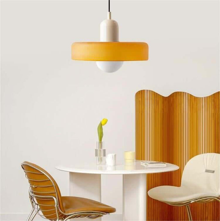 Bunte Glas-Hängelampe - Modernes Design
