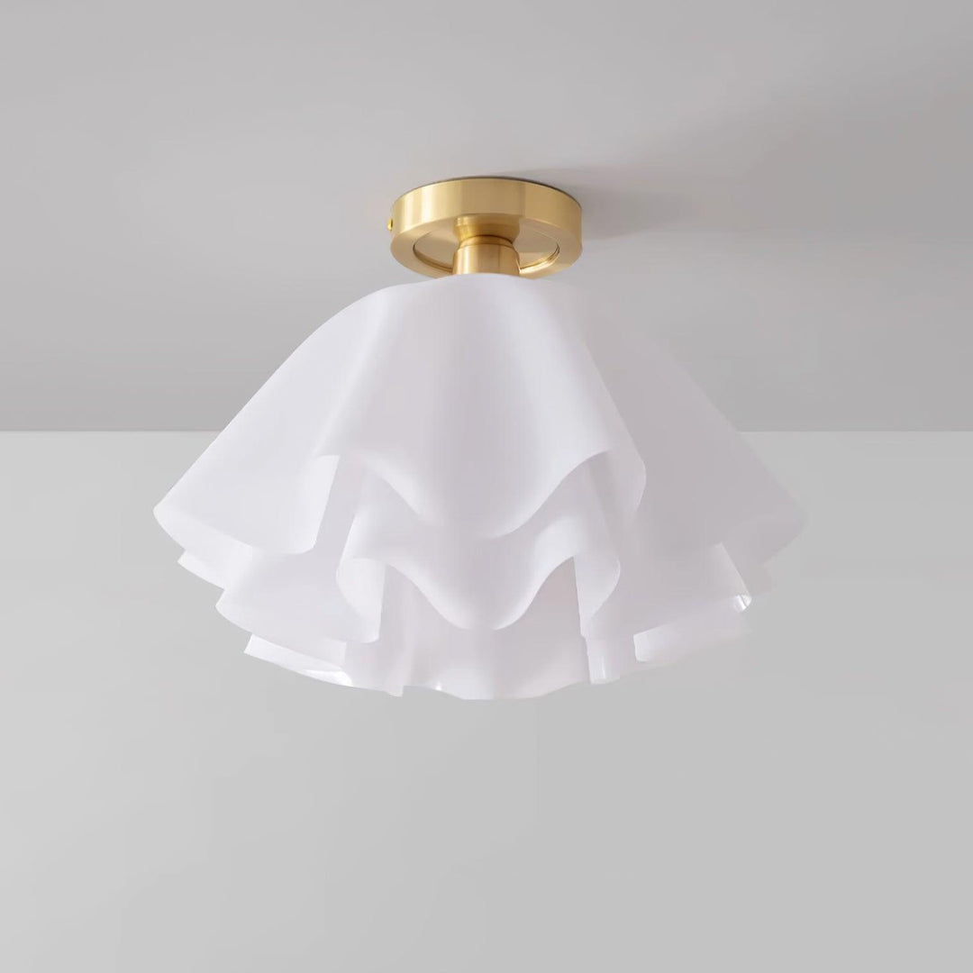 Plafonnier moderne en cuivre