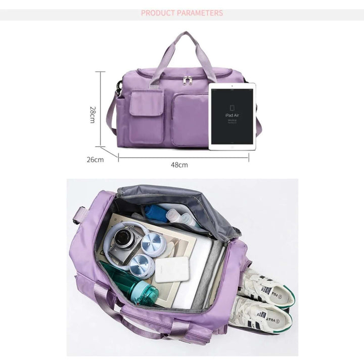 Sac de voyage avec compartiment à chaussures