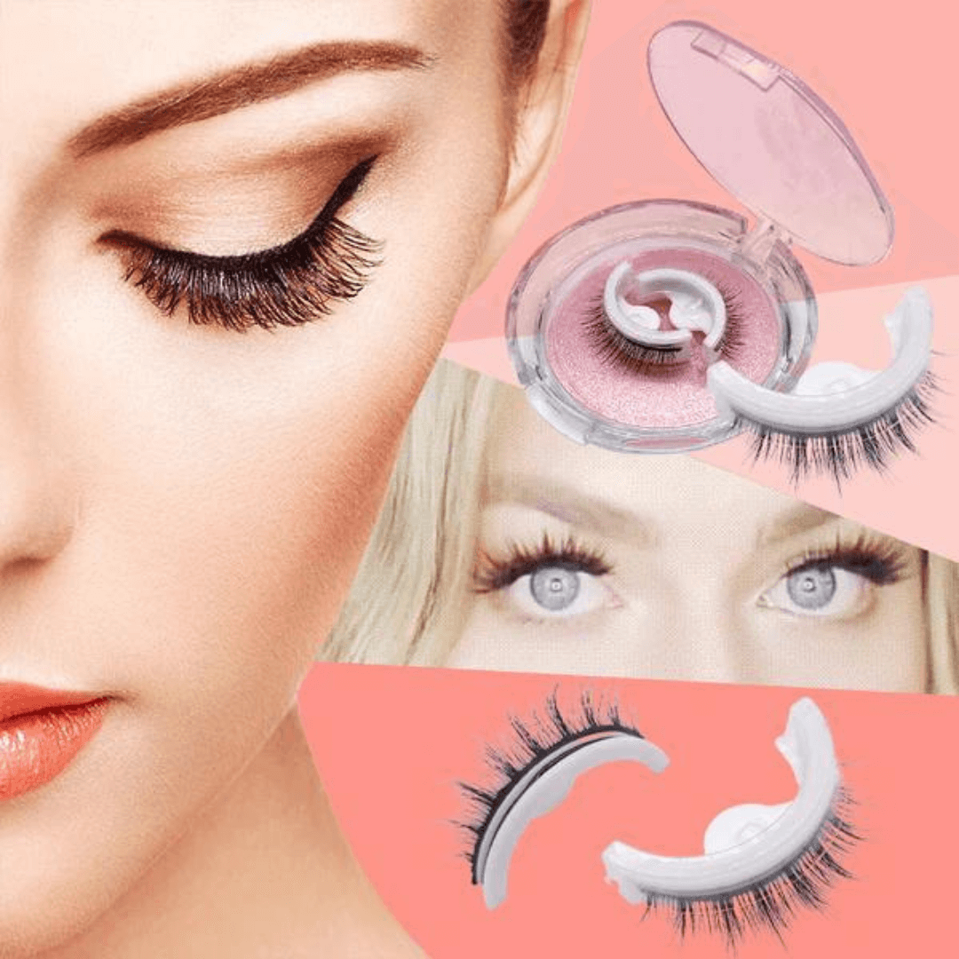 Selbstklebende Wimpern - Mühelos & Schnell