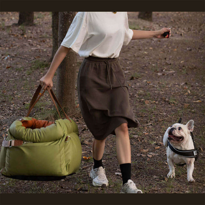 Hunde-Autositz Komfort XL - Sicher & Waschbar