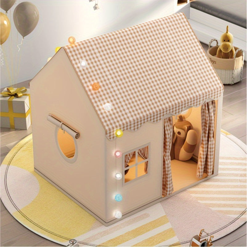 Geräumiges, buntes PlayDome Spielhaus für Kinder, ideal für fantasievolles Spiel, drinnen & draußen, einfach aufzubauen.