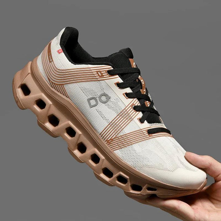 "Herrensneaker, atmungsaktiv, leicht, grau, elegantes Design, Freizeit und Sport, maximaler Komfort, klassische Schnürung."