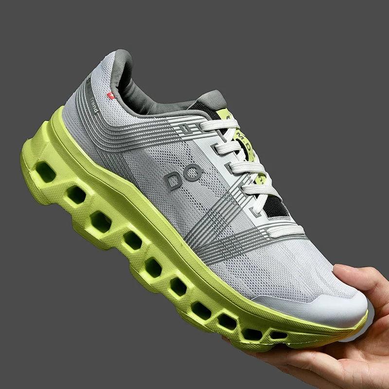 "Herrensneaker, atmungsaktiv, leicht, grau, elegantes Design, Freizeit und Sport, maximaler Komfort, klassische Schnürung."
