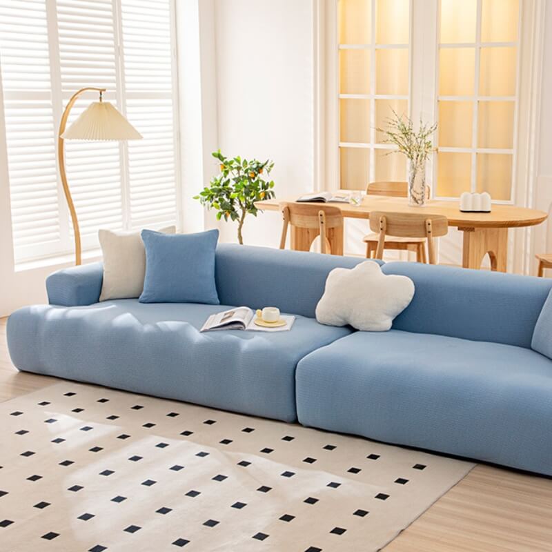 "Hochelastischer, wasserdichter Sofaschutz in Beige, kratzfest und anpassbar für perfekten Schutz und stilvolles Design"