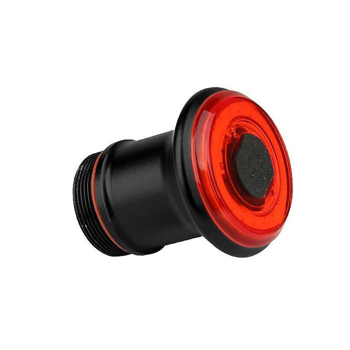 "Hochhelles USB-Rücklicht aus Aluminium mit LED-COB und EnSca-Linse, kompakt und wetterfest für Fahrräder."
