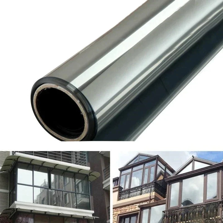 "Hochwertige Auto Sonnenschutzfolie, 50cm x 3m, schwarze PET-Tönungsfolie für UV-Schutz und Hitzeschutz."