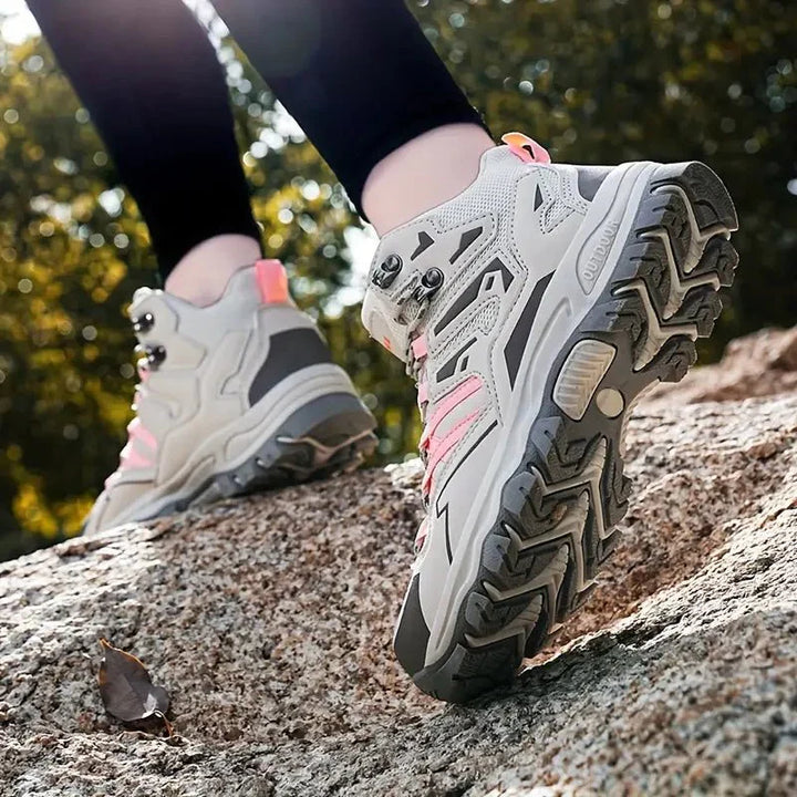 "Hochwertige orthopädische Wanderschuhe, langlebig, wasserabweisend, atmungsaktiv, rutschfeste Sohle, Komfort für Damen & Her