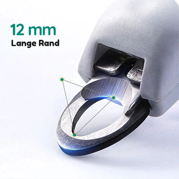"Hund Nagelknipser mit Schnellsensor, ergonomisches Design, Edelstahl, sicher und schmerzfrei, für präzise Krallenpflege"