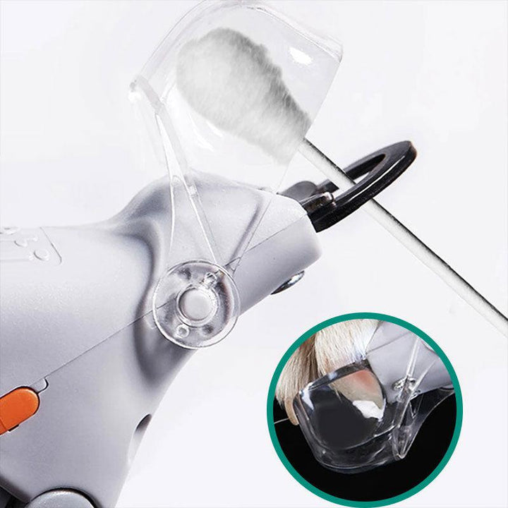 "Hund Nagelknipser mit Schnellsensor, ergonomisches Design, Edelstahl, sicher und schmerzfrei, für präzise Krallenpflege"