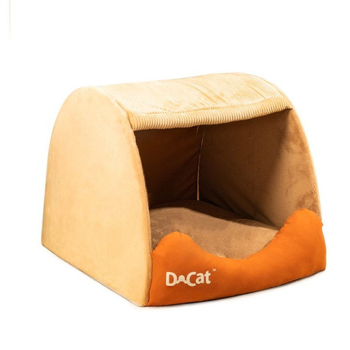 Lit-tente confortable pour chien - Doux et chaud