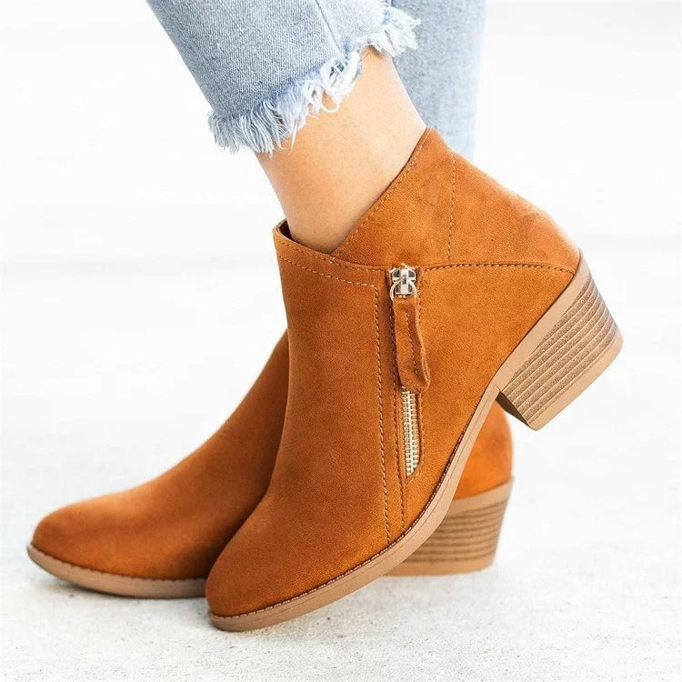 OrthoStep Schuh-Komfort - Ergonomische Stiefeletten mit Schmerzreduktion