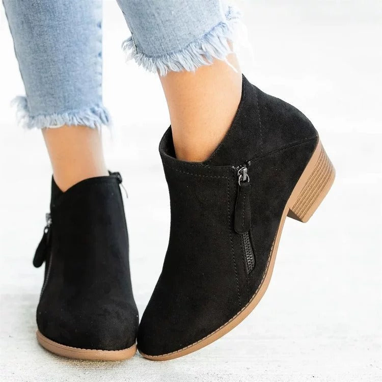 OrthoStep Schuh-Komfort - Ergonomische Stiefeletten mit Schmerzreduktion