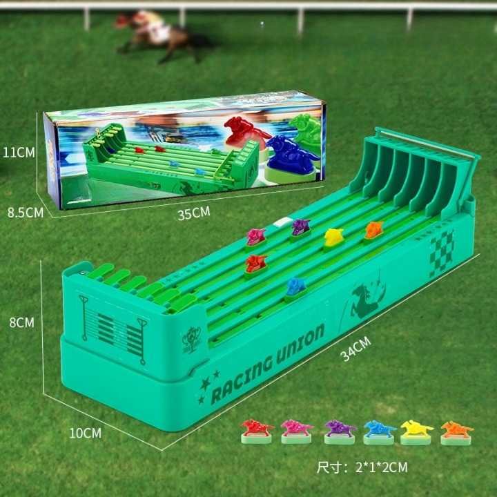 Pferderennbahn Spielzeug - Familien-Rennspaß