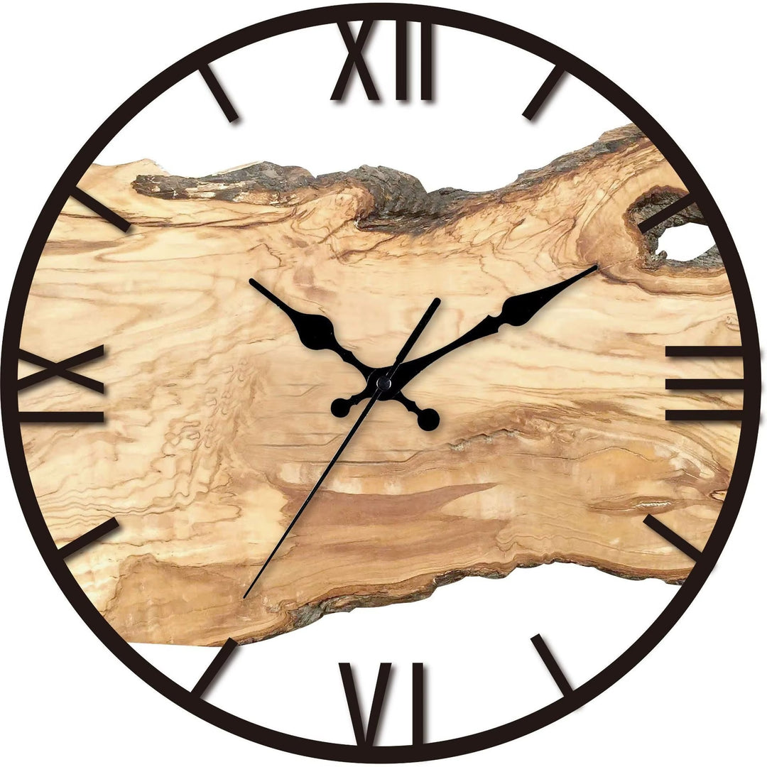Moderne Transparente Wanduhr | Minimalistisches Design
